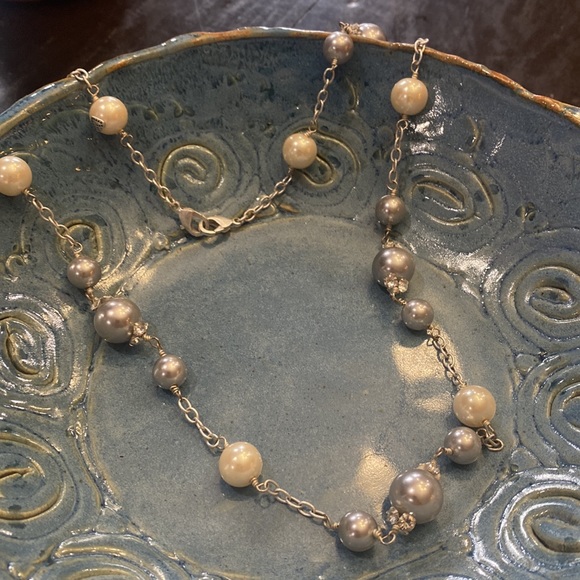 Stella and Dot pearl necklace - Picture 4 of 6